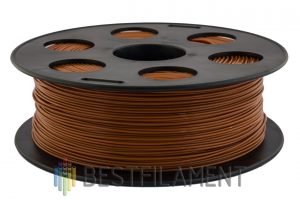 PETG пластик для 3D принтера Bestfilament шоколадный 1 кг (1,75 мм)
