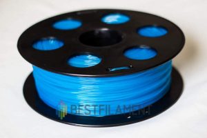 PETG пластик для 3D принтера Bestfilament Флуоресцентный голубой 1 кг (1,75 мм)