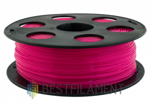 PLA пластик для 3D принтера Bestfilament розовый 1 кг (1,75 мм)