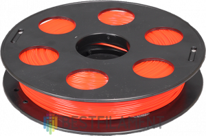 PLA пластик для 3D принтера Bestfilament огненный 0,5 кг (1,75 мм)