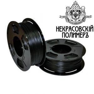 ABS пластик для 3D принтера Некрасовский полимер Мастерcкая (черный) 1кг 1,75 мм