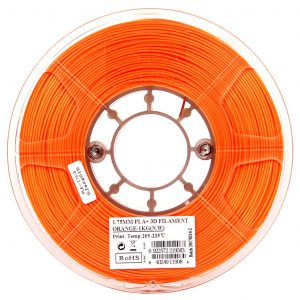 PLA+ пластик для 3D принтера eSUN оранжевый (1.75 мм) 1 кг