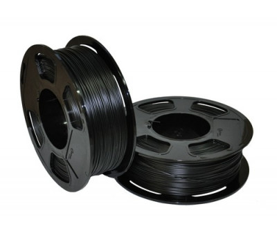 ABS с углеволокном пластик для 3D принтера U3Print TECHNO ABS CFF (черный) 1кг (1,75 мм)